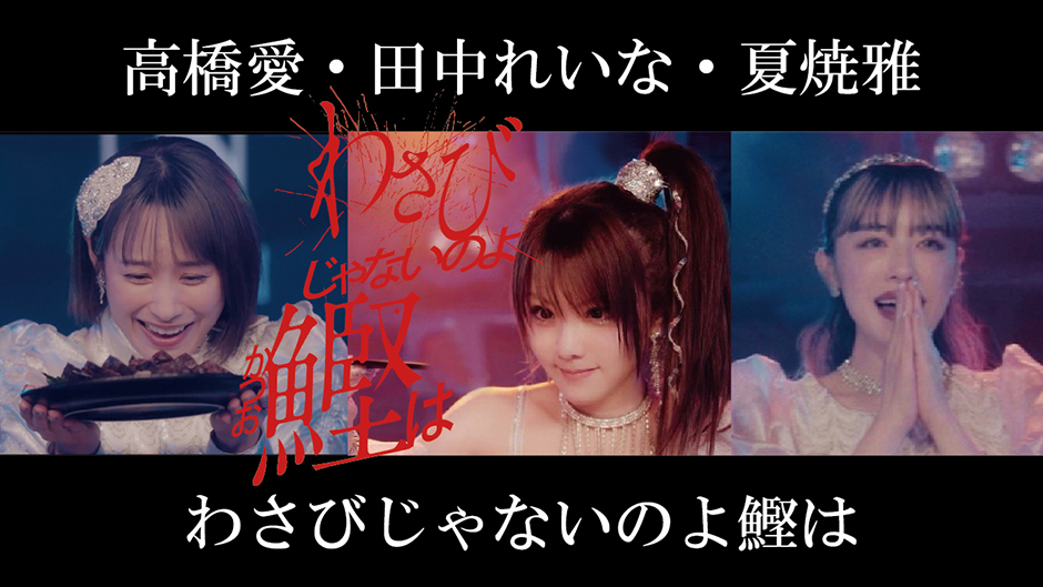 高橋愛・田中れいな・夏焼雅『わさびじゃないのよ鰹は』Promotion Edit